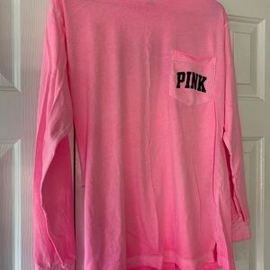 Pink Victoria’s Secret Long Sleeve Tee